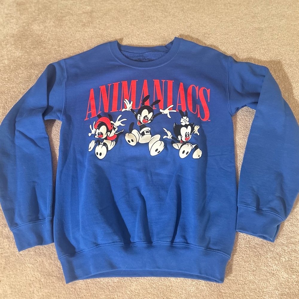 Animaniacs crewneck in size small
